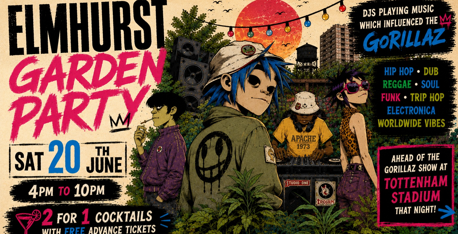 Elmhurst Garden Party: The Influences of Gorillaz