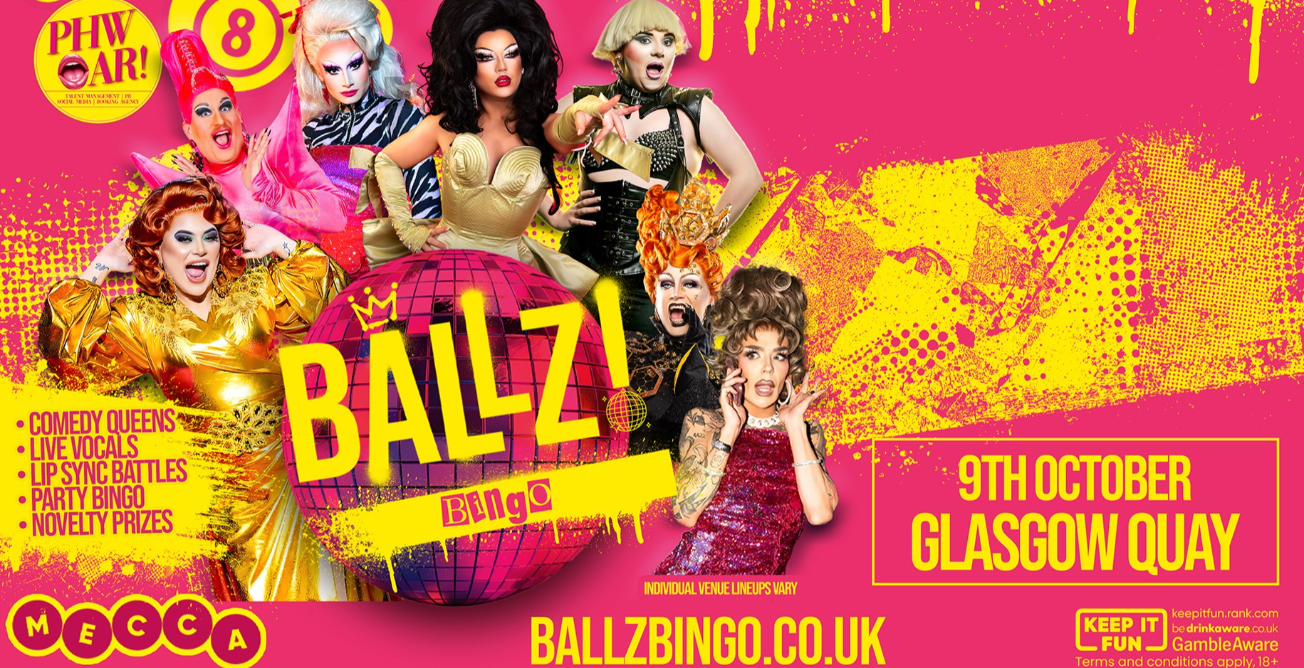 BALLZ! Bingo @ Mecca Glasgow Quay