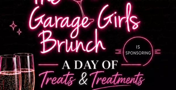 The garage girls brunch - Treats and treatments - afternoon