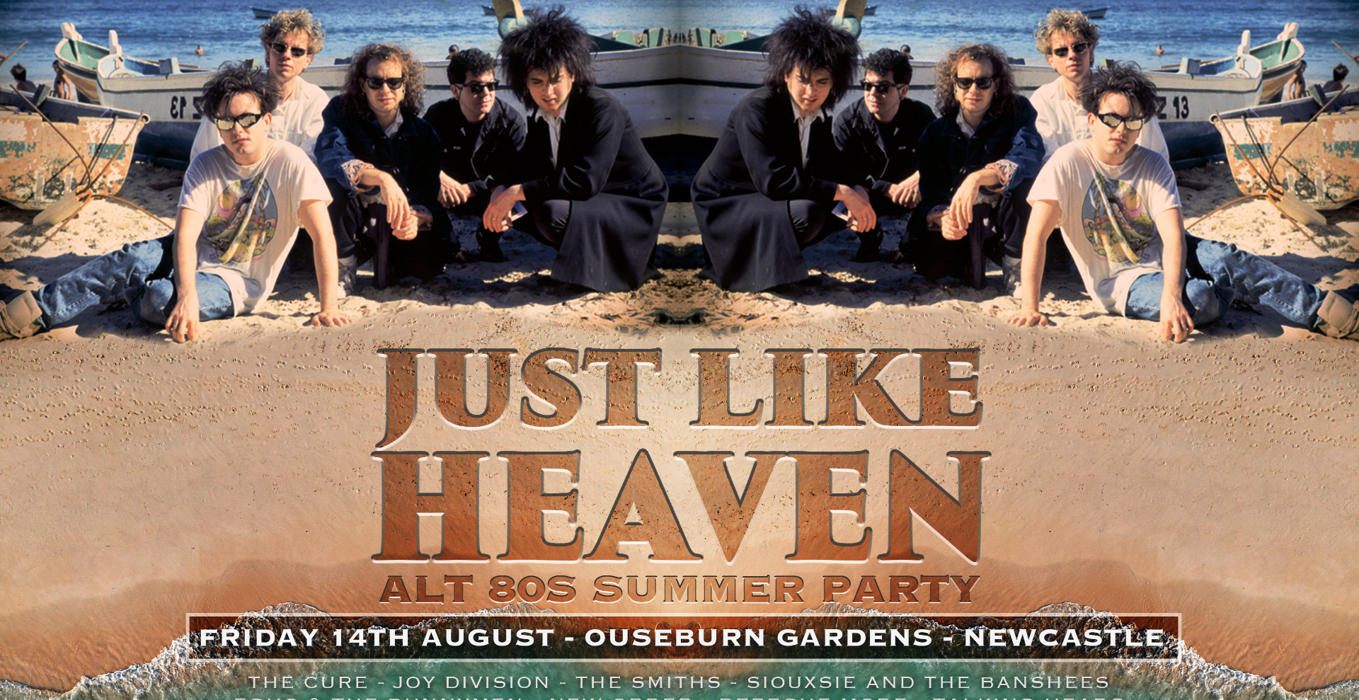 Just Like Heaven: Alt 80’s Summer Terrace Party (Newcastle)