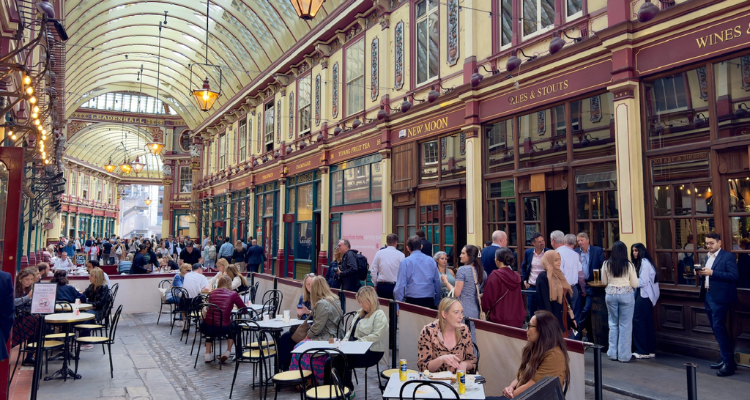 Leadenhall Market.