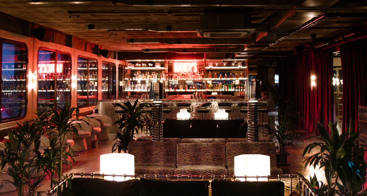 Interiors at Nancy's London Bridge.