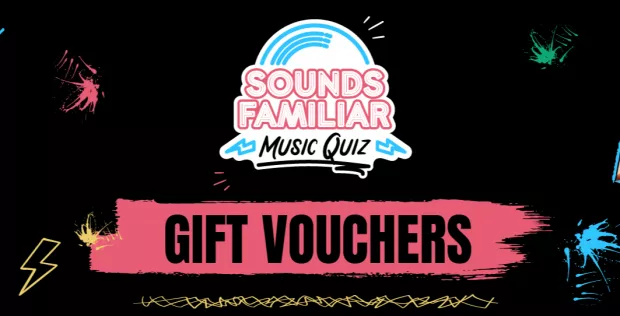 Sounds Familiar Music Quiz Gift Voucher