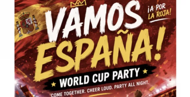 VAMOS ESPAÑA! World Cup Party