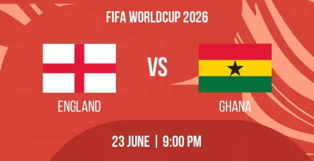 England vs Ghana World Cup 2026