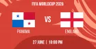 Panama vs England World Cup 2026