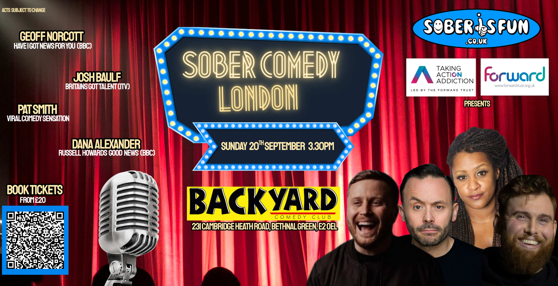 Sober Comedy London