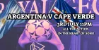 Argentina Vs Cape Verde