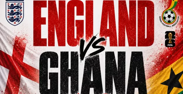 England VS Ghana - Watch Party