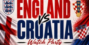 England VS Croatia - Watch Party
