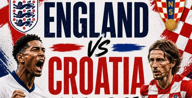England VS Croatia - Watch Party