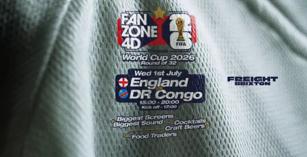 FANZONE 4D x Freight Brixton: England v DR Congo - Round of 32