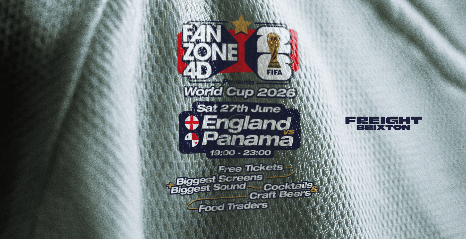World Cup Showdown: England v Panama Live Screening🏆