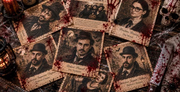 MURDER, MAYHEM & MYSTERY - Death Among the Shadows