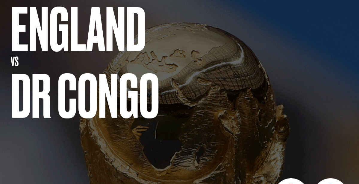 It's Coming Home - England vs DR Congo - Fifa World Cup