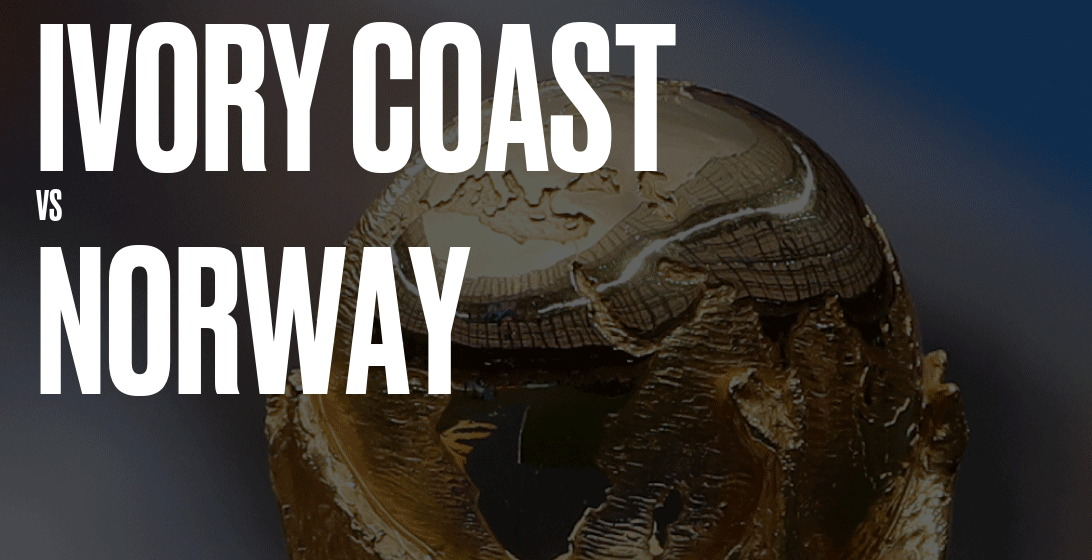 Ivory Coast vs Norway - Fifa World Cup