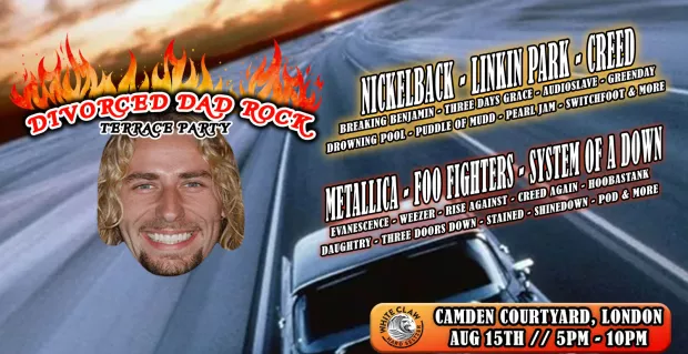 Divorced Dad Rock Terrace Party (Camden)
