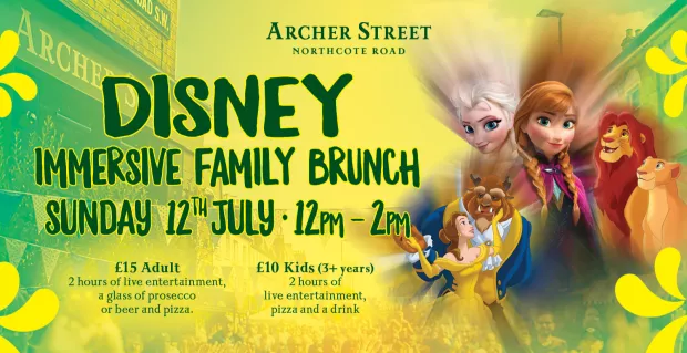 Family Disney Immersive Brunch, Northcote Road Festival