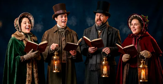 A Dickensian Christmas by candlelight