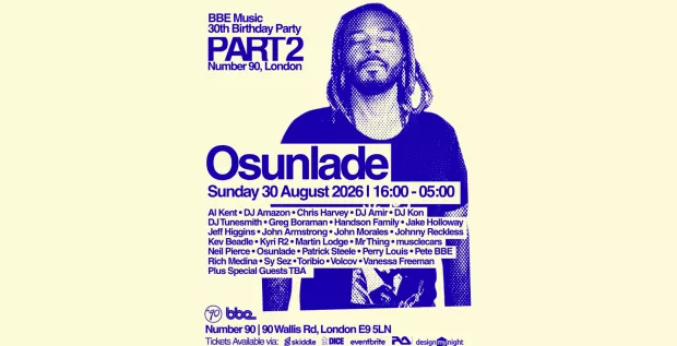 PART 2 BBE Music 30th Birthday Party