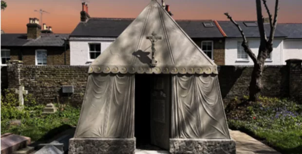 THE EXPLORER'S MAUSOLEUM - A Rare Visit and Look Inside the Burton Mausoleum