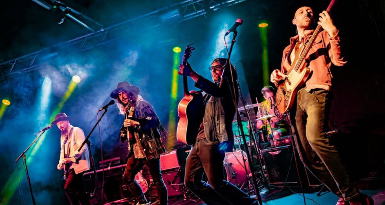 Band playing at The Live Rooms Chester.