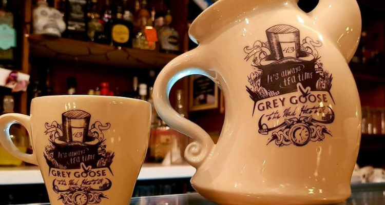 The Tipsy Teapot from the Mad Hatter in Oxford.
