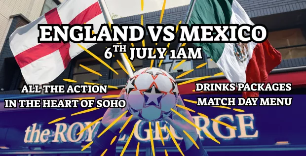 England VS Mexico