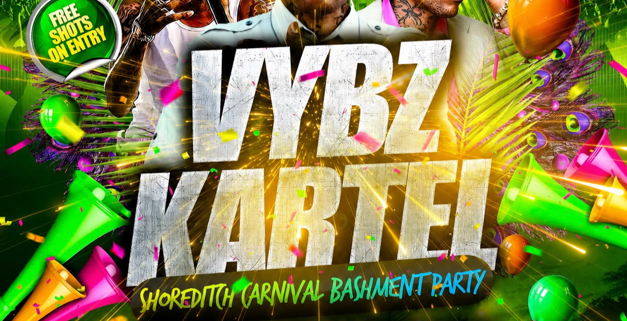 VYBZ Kartel - Shoreditch Carnival Bashment Party