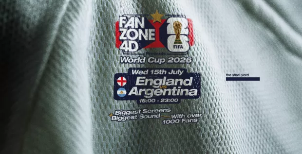 FANZONE 4D x The Steel Yard: England v Argentina - Semi Finals