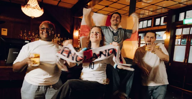 World Cup Final at the King's Arms