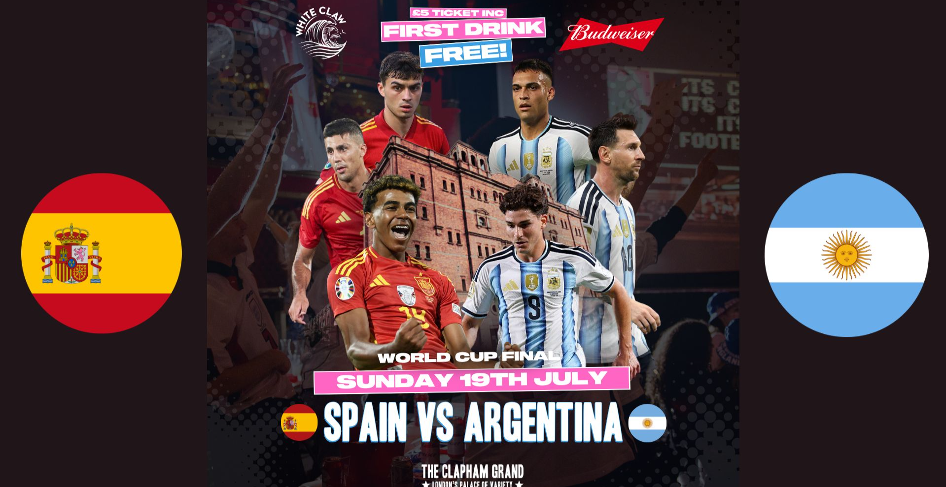 World Cup Final: Spain vs Argentina