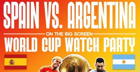 SPAIN VS ARGENTINA at De Hems Dutch Cafe Bar. FINAL OF THE WC26