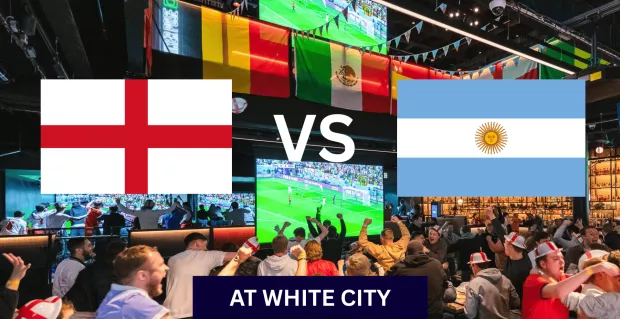 England Vs Argentina - World Cup Semi Final (WHITE CITY, LONDON)