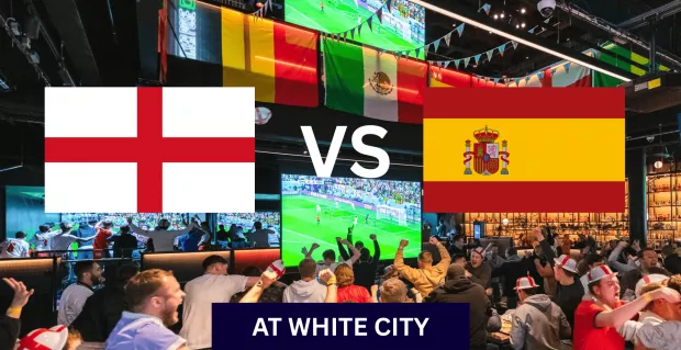 England (if they win) Vs Spain - World Cup Final (WHITE CITY, LONDON)