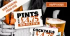 HAPPY HOUR - DRINKS FROM £4.75