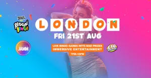 Reggae Bingo - London - Fri 21st Aug
