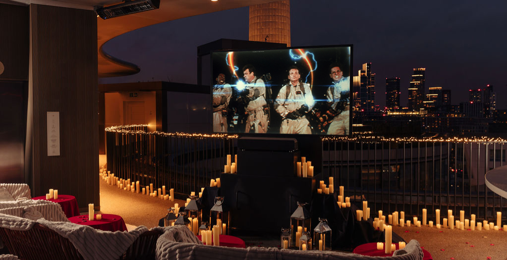 JOIA Rooftop Halloween Movie Pop Up & Dinner at art'otel London Battersea Power Station