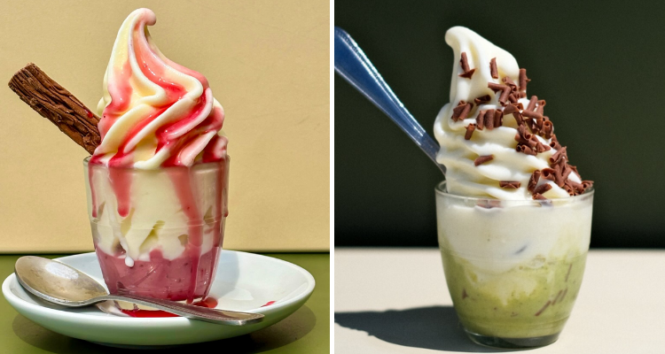 Forza Wine soft serve ice cream.