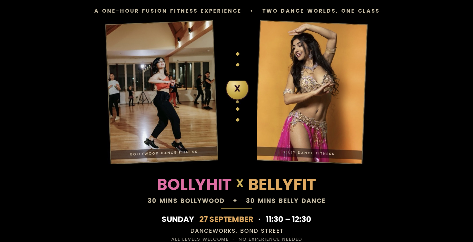BellyFit+ BollyHit: Belly Dance + Bollywood Dance Fitness Fusion Experience