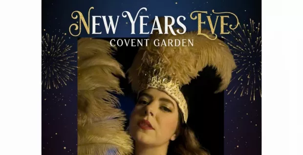 NEW YEAR'S EVE CABARET EXTRAVAGANZA IN COVENT GARDEN FEATURING COMEDY, DRAG, BURLESQUE, CIRCUS , DANCING, FIREWORKS ON THE BIG SCREEN, LIVE MUSIC, AND MUCH MORE ACTS INCLUDE MADAME GALINA + KIKI NOIR +JUDIT CIRCUS + CANDY HEALS +PRESIDENT OBONJO