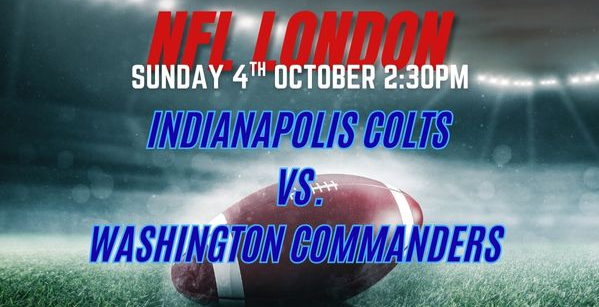 NFL London: Indianapolis Colts vs. Washington Commanders