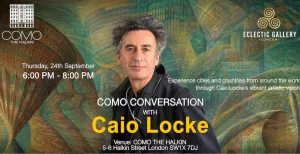 Como Conversation: Caio Locke