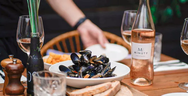 Wine & Food Pairing with Minuty, Whispering Angel and more...