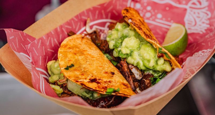 A taco from The Tacover Taco & Tequila Festival 2026.