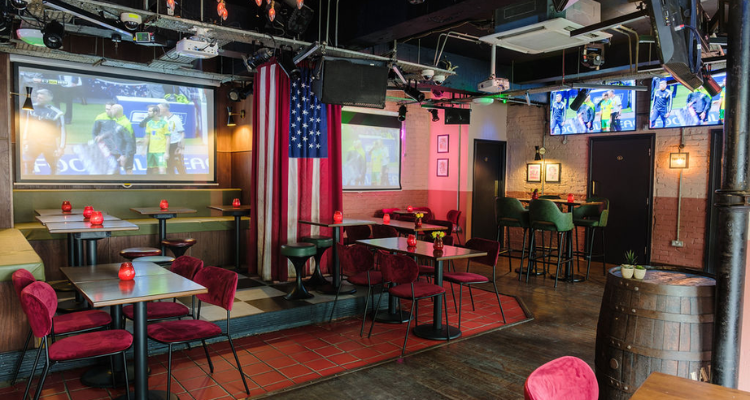 Interiors at The Star In Shoreditch.