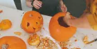 Kid's Halloween Pumpkin Carving