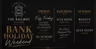 Bank Holiday weekend @ The Railway