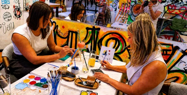 Pizza & Paint Bottomless Brunch