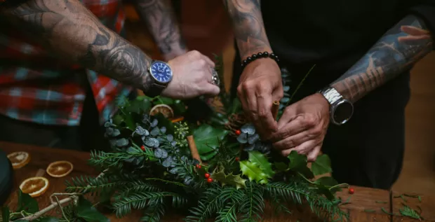 Festive Wreath Making Masterclass